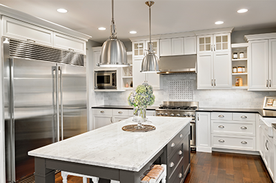 Kitchen with Recessed Lighting